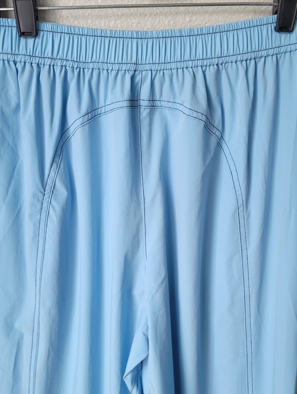 Halara Lightweight Wide Leg Track Pants Size XSmall Color Pacific Blue NWT - Picture 6 of 9